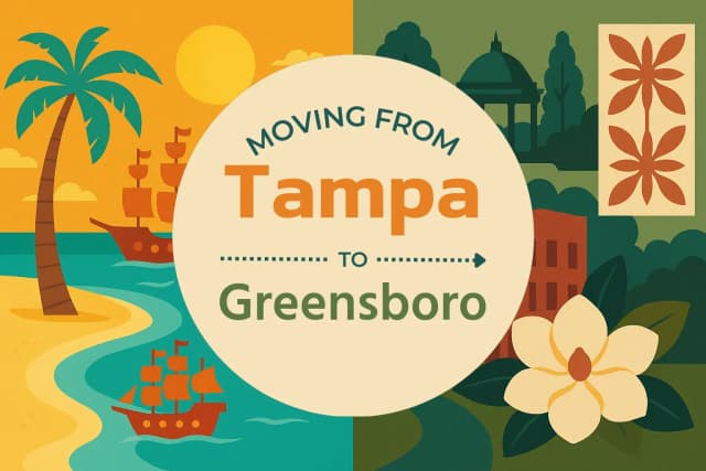 Moving from Tampa to Greensboro