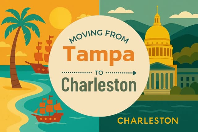 Moving from Tampa to Charleston