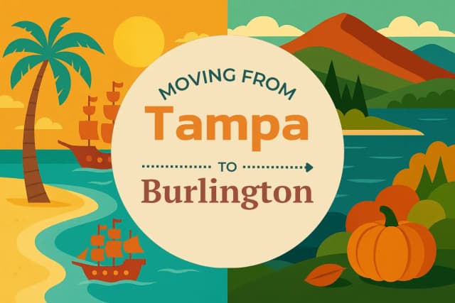 Moving from Tampa to Burlington