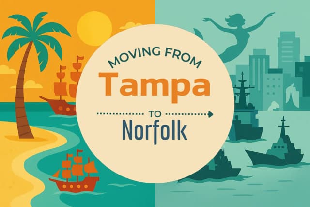 Moving from Tampa to Norfolk