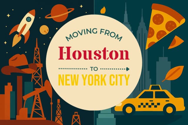 Moving from Houston to New York City
