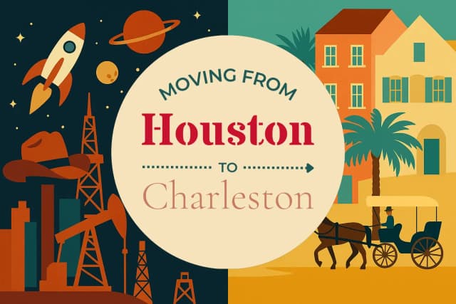 Moving from Houston to Charleston
