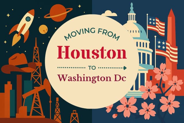 Moving from Houston to Washington DC