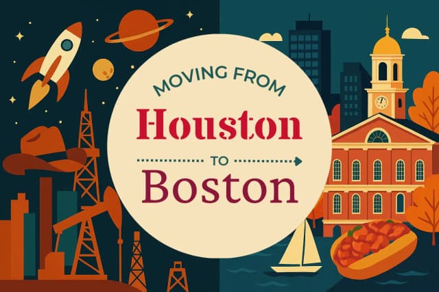 Moving from Houston to Boston