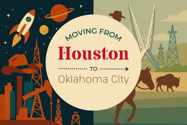 Moving from Houston to Oklahoma City