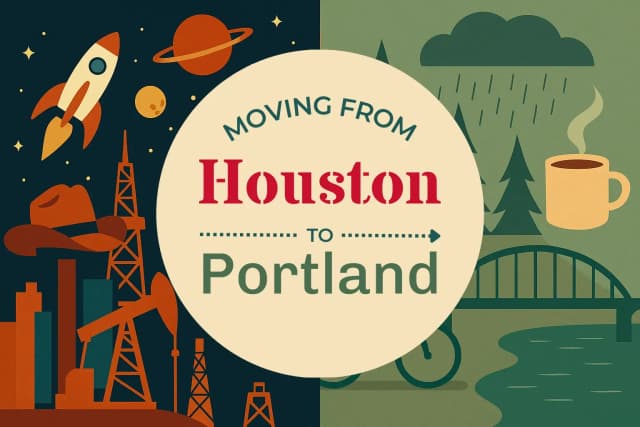 Moving from Houston to Portland