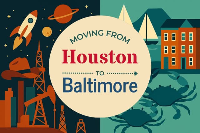 Moving from Houston to Baltimore