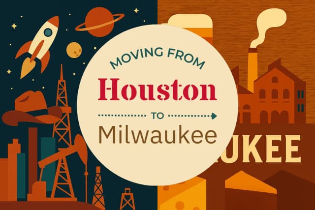 Moving from Houston to Milwaukee
