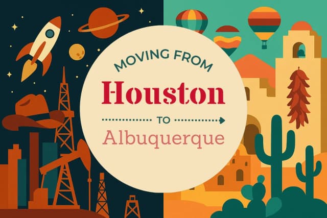 Moving from Houston to Albuquerque