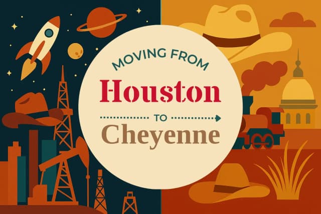 Moving from Houston to Cheyenne
