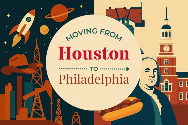 Moving from Houston to Philadelphia