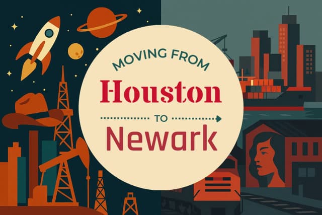 Moving from Houston to Newark