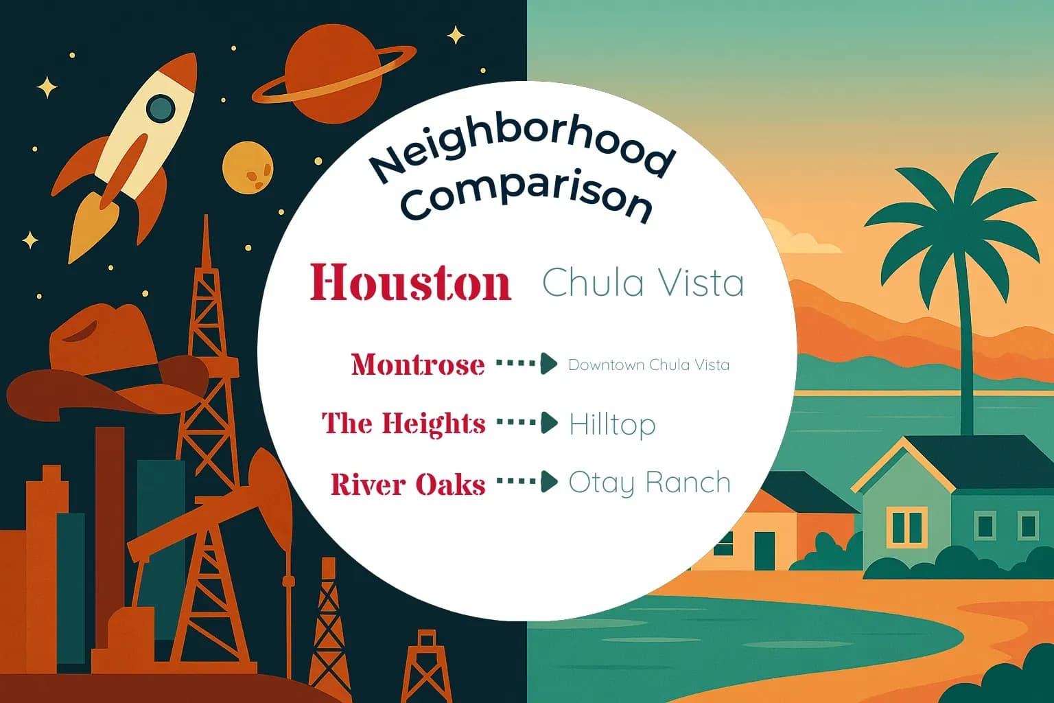 Houston vs Chula Vista Neighborhood Comparison