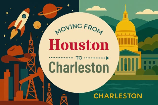 Moving from Houston to Charleston