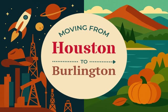 Moving from Houston to Burlington