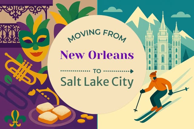 Moving from New Orleans to Salt Lake City