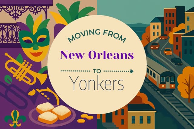 Moving from New Orleans to Yonkers
