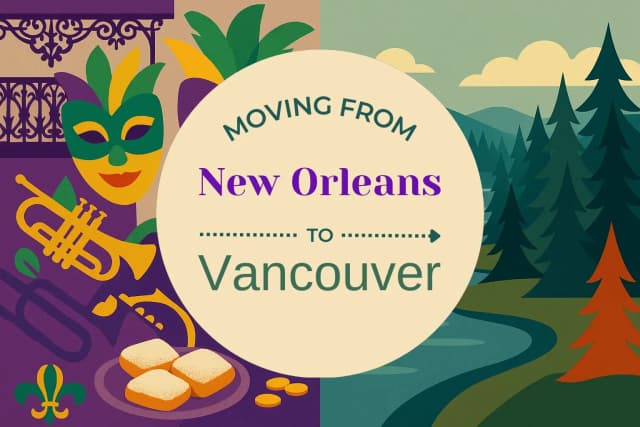 Moving from New Orleans to Vancouver