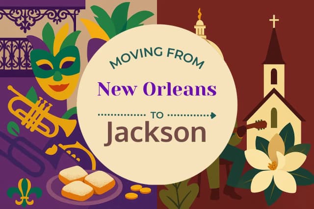 Moving from New Orleans to Jackson