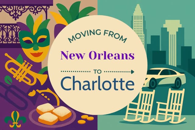 Moving from New Orleans to Charlotte