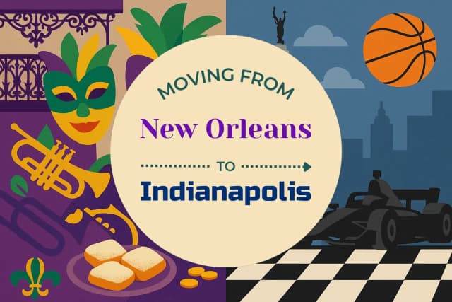 Moving from New Orleans to Indianapolis