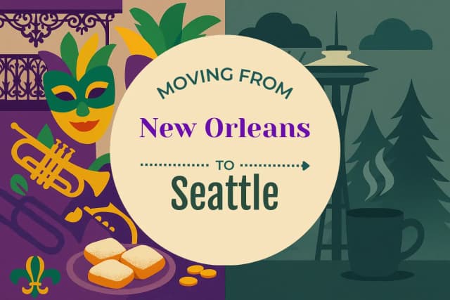 Moving from New Orleans to Seattle