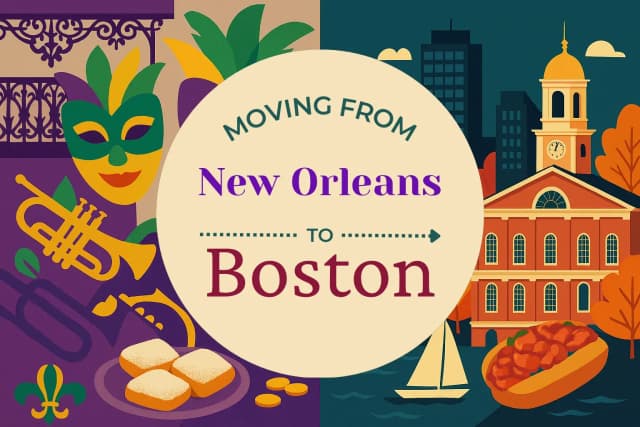 Moving from New Orleans to Boston