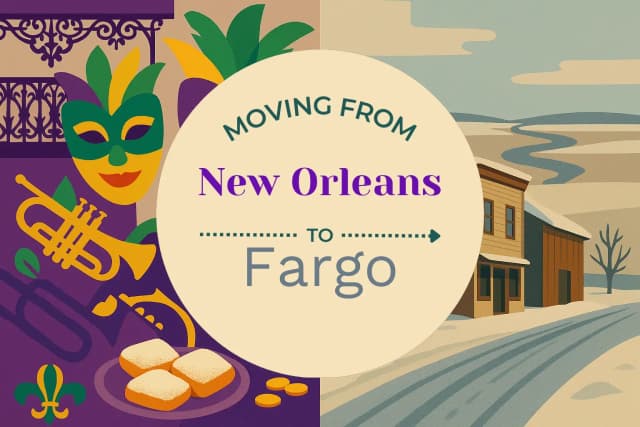 Moving from New Orleans to Fargo