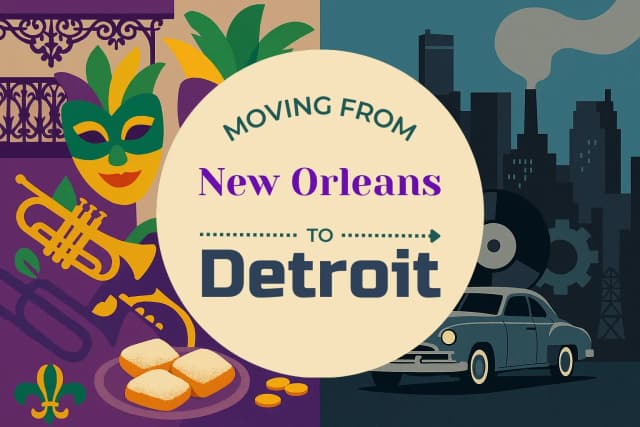 Moving from New Orleans to Detroit