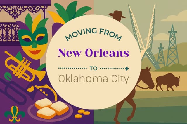 Moving from New Orleans to Oklahoma City