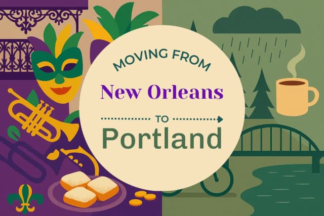 Moving from New Orleans to Portland