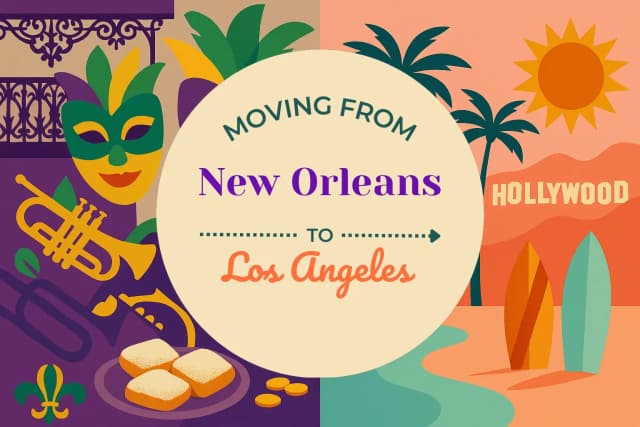 Moving from New Orleans to Los Angeles