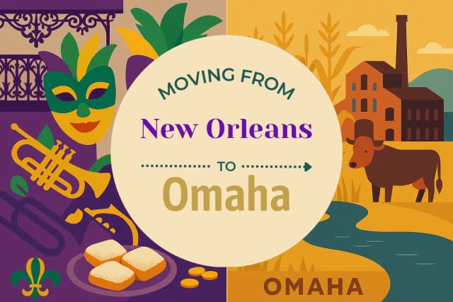 Moving from New Orleans to Omaha