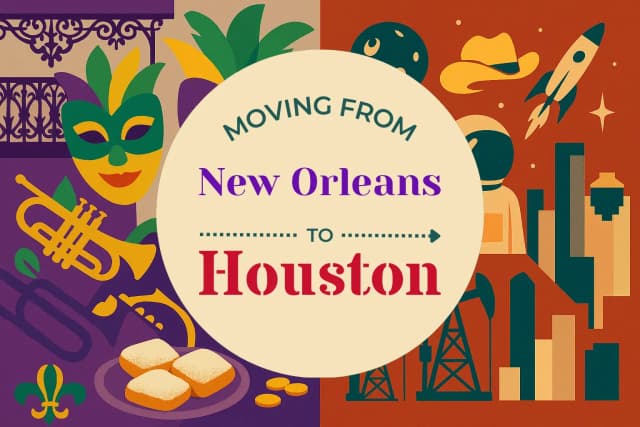 Moving from New Orleans to Houston