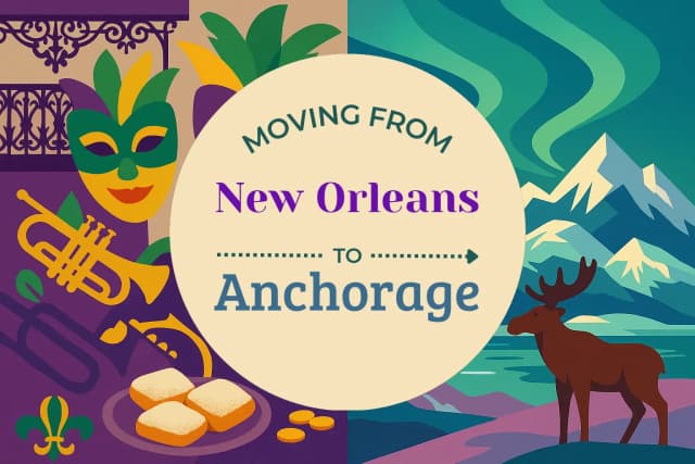 Moving from New Orleans to Anchorage