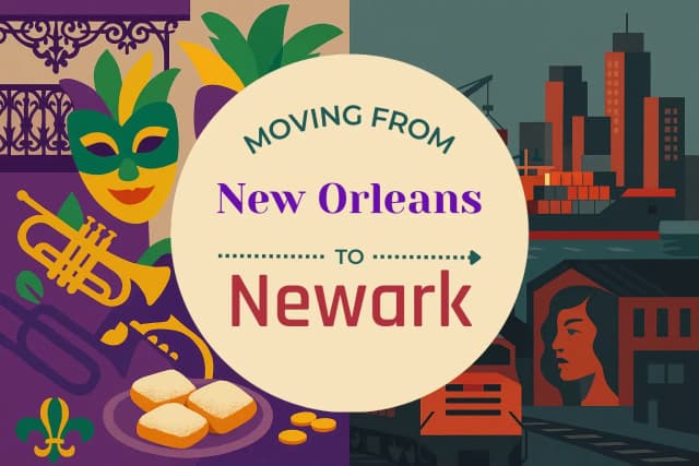 Moving from New Orleans to Newark
