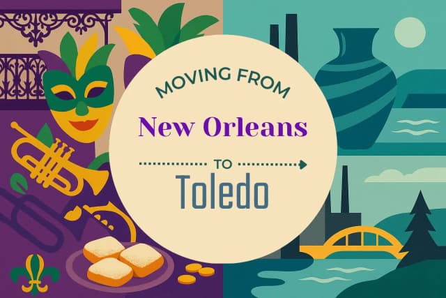 Moving from New Orleans to Toledo