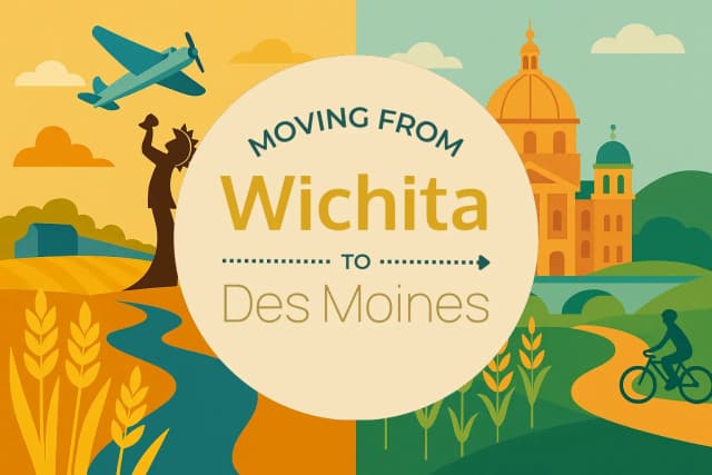 Moving from Wichita to Des Moines