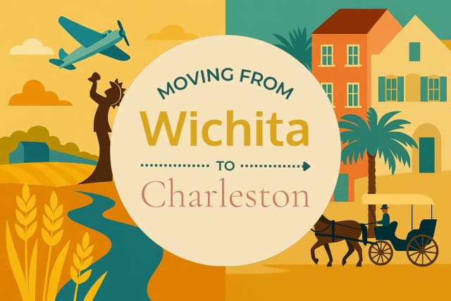 Moving from Wichita to Charleston