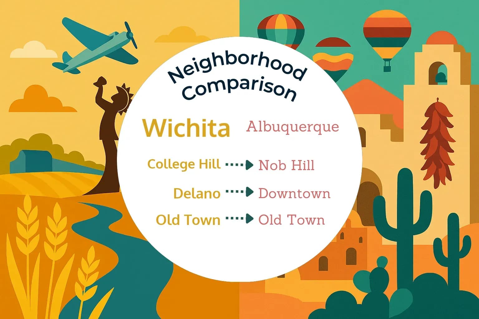 Wichita vs Albuquerque Neighborhood Comparison