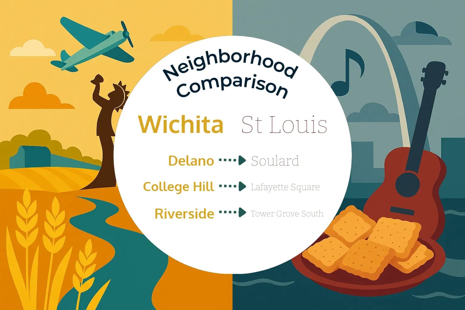 Wichita vs St. Louis Neighborhood Comparison