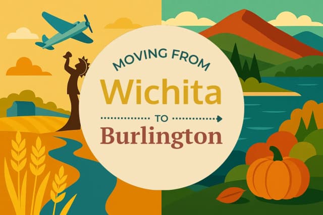 Moving from Wichita to Burlington
