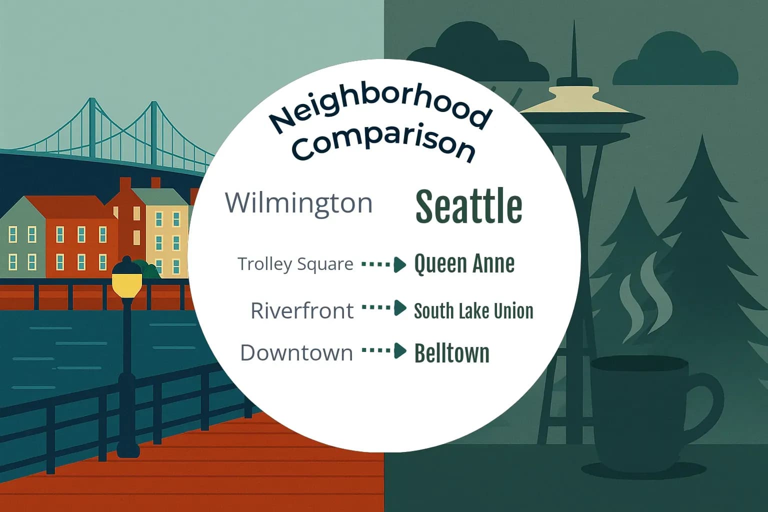 Wilmington vs Seattle Neighborhood Comparison