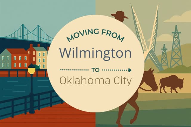 Moving from Wilmington to Oklahoma City