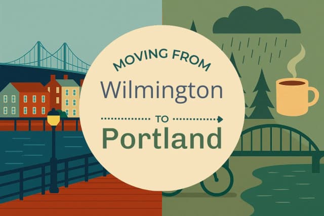 Moving from Wilmington to Portland