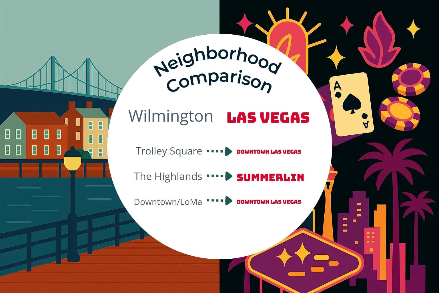 Wilmington vs Las Vegas Neighborhood Comparison