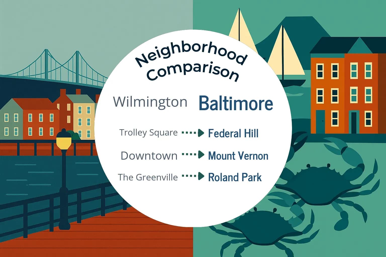 Wilmington vs Baltimore Neighborhood Comparison
