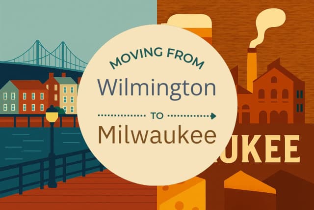Moving from Wilmington to Milwaukee