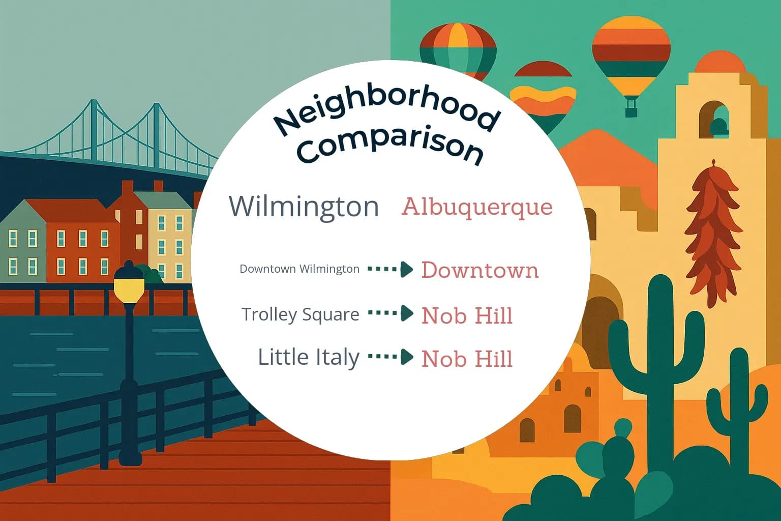 Wilmington vs Albuquerque Neighborhood Comparison