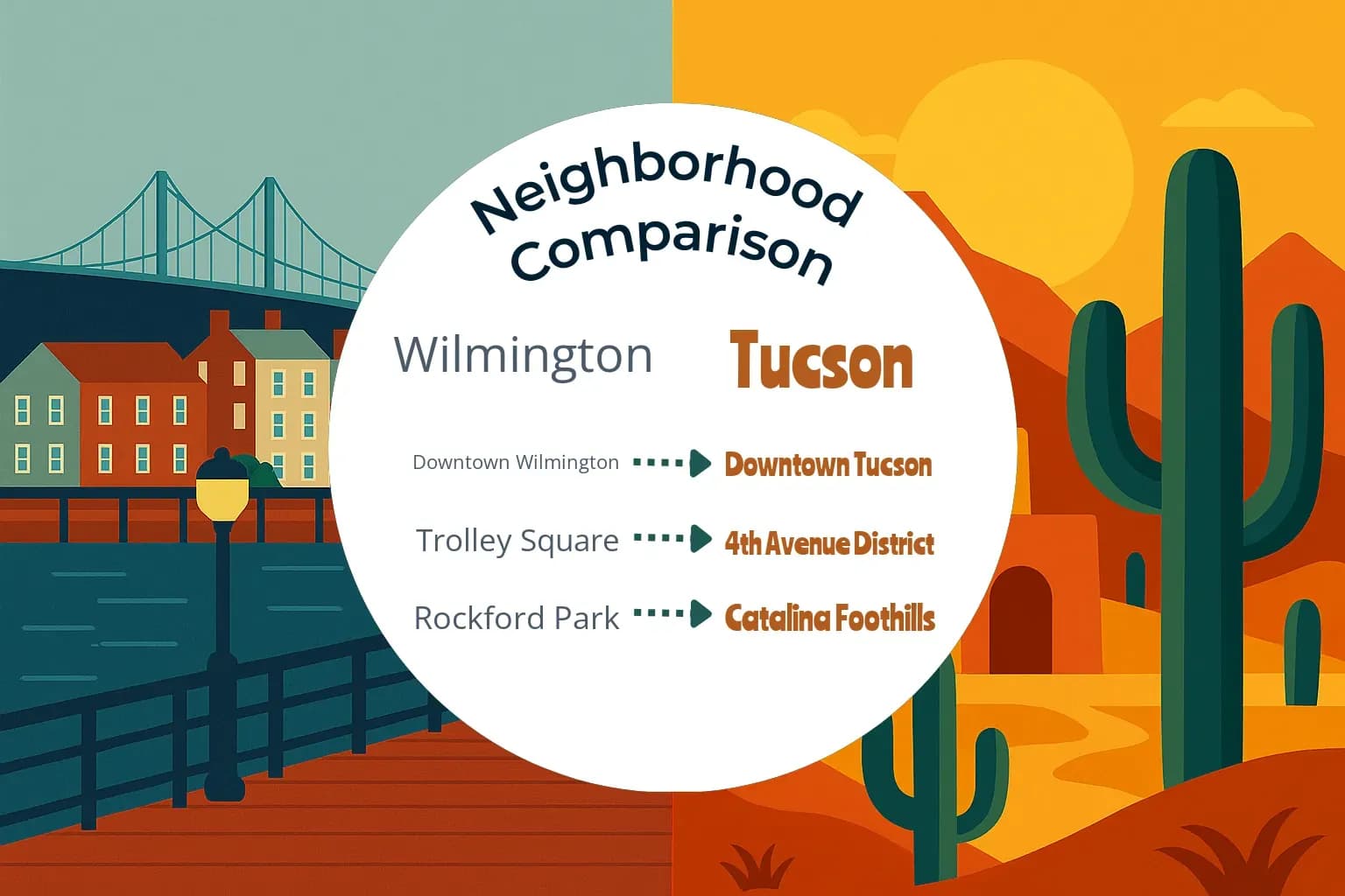 Wilmington vs Tucson Neighborhood Comparison